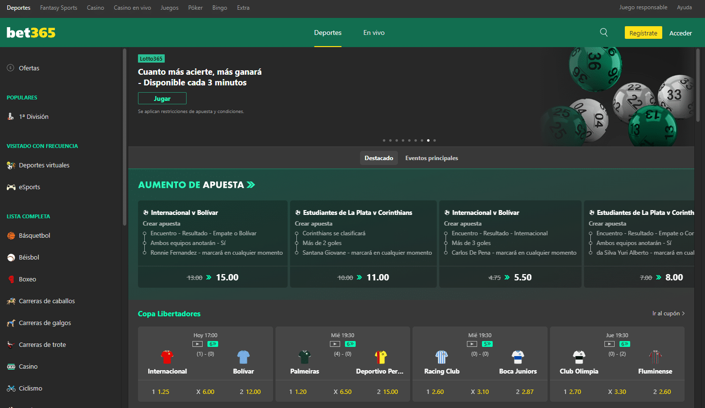 Bet365 peru